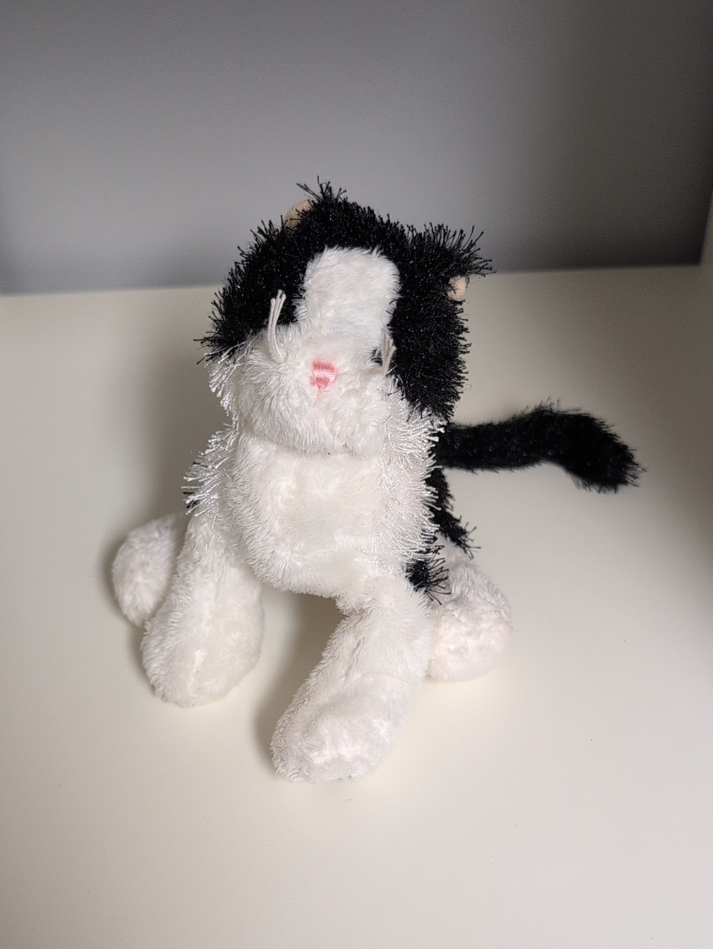 🩵3/$20🩵 Webkinz Lilkinz Black And White Cat No Code Collectible Plush Y2K
